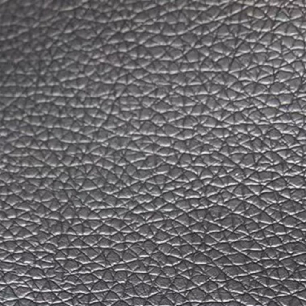 VR-PVC-K090 dark charcoal synthetic leather texture